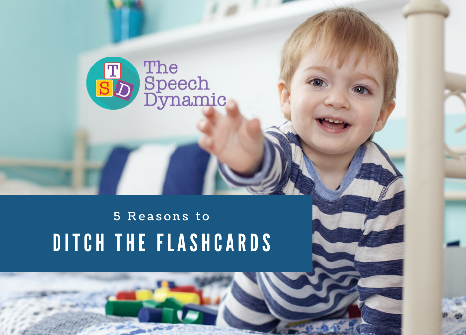 5 Reasons to Ditch the Flashcards for your Toddler’s Language Development