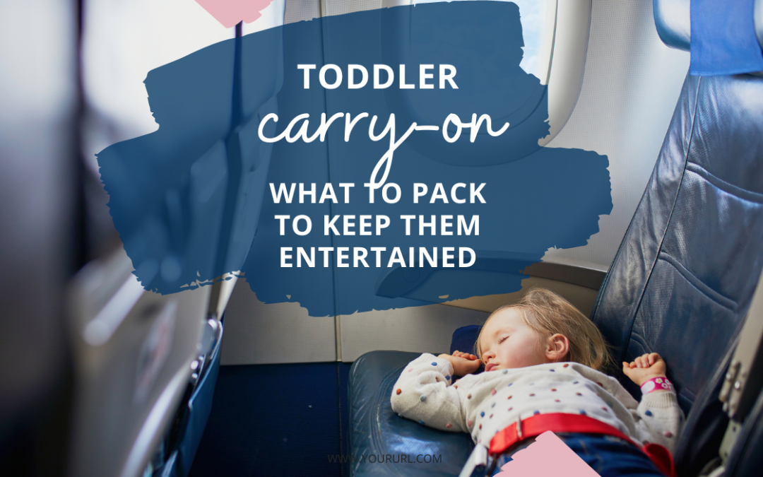Traveling with a Toddler? Ideas to Keep them Entertained